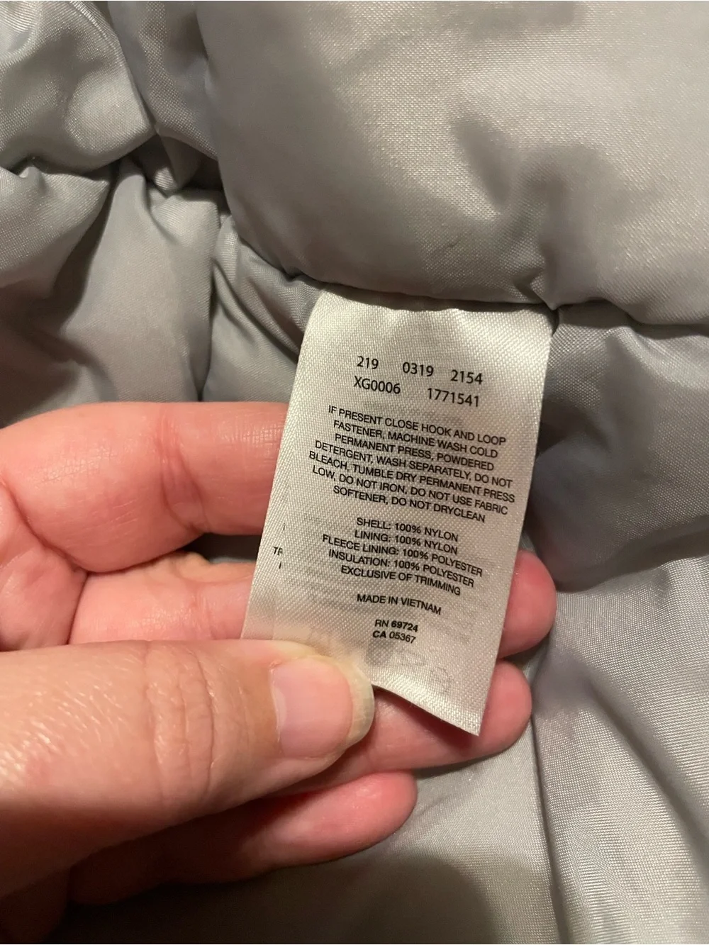 Girls Columbia Puffer, sz 14/16